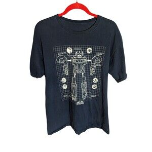Power Rangers Megazord T-Shirt | Loot Crate Exclusive | Men’s Large | Blue